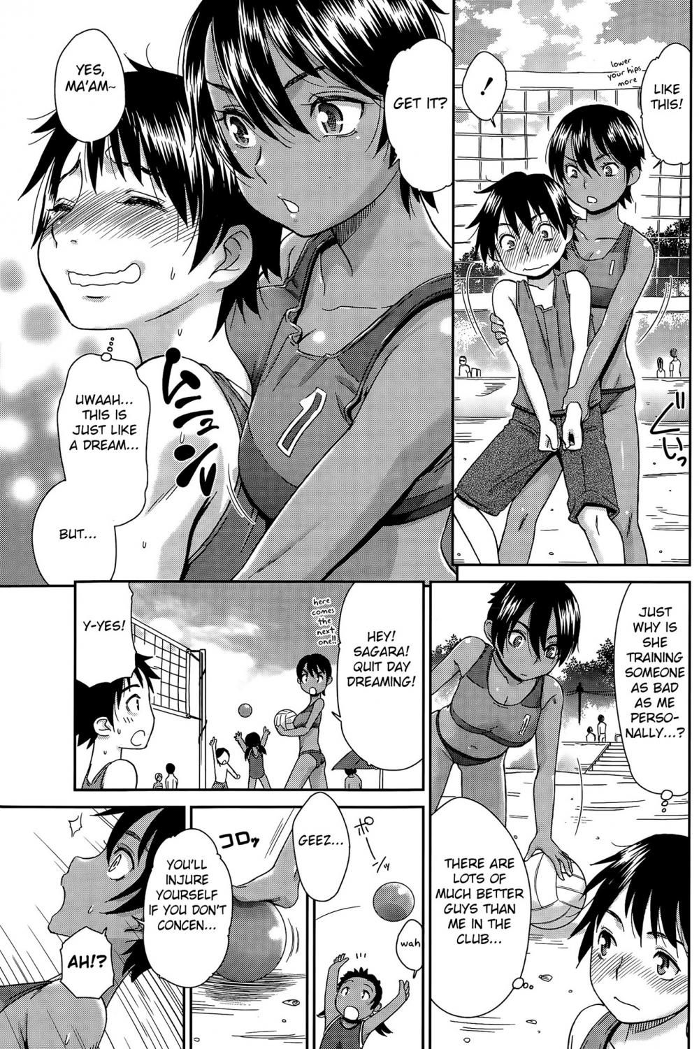 Hentai Manga Comic-Private lesson at the beach-Read-3